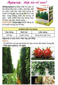 AGPYCAP 10G - THUỐC ĐẶC TRỊ TUYẾN TRÙNG CHO CÂY TRỒNG