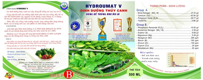 Hướng dẫn cách sử dụng dung dịch HYDRO UMAT V