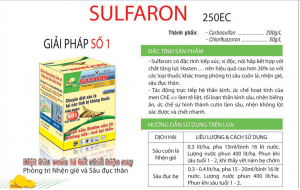 SULFARON 250EC HƯỚNG DẪN SỬ DỤNG