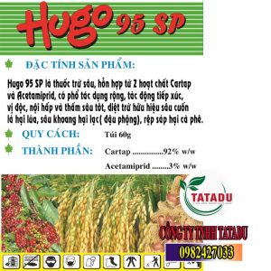 HUGO 95SP – THUỐC ĐẶC TRỊ RẦY VÀ RỆP SÁP CHO CÂY TRỒNG QUY TRINH TRONG CAY